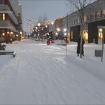 Snow Plough In Alta Town Centre