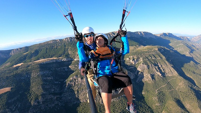 Vuelo en Parpente en Congost con Peace of Mind Valencia