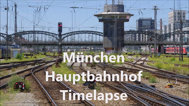 Munich - Timelapse Central Station