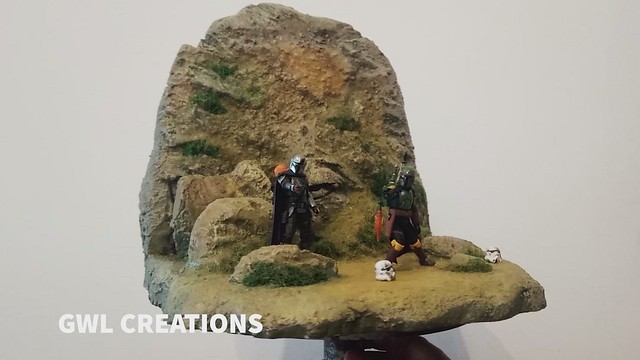 Star Wars Tython Mountain Diorama