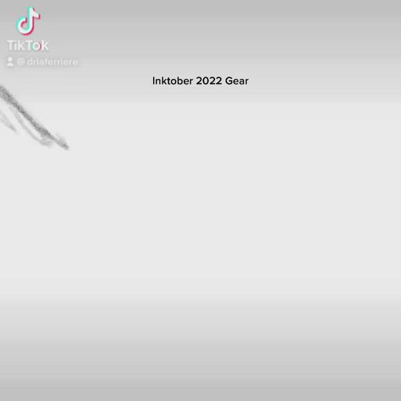 Inktober 2022 day 30 prompt Gear
