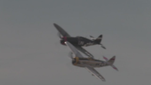 P-47's and 38's at Chino 2018