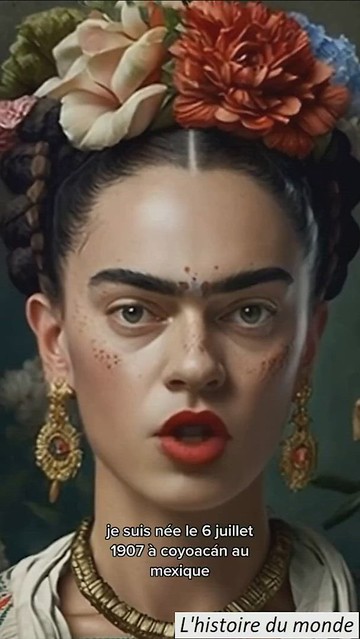 Frida Kahlo -1907-1954-artiste peintre Mexicaine