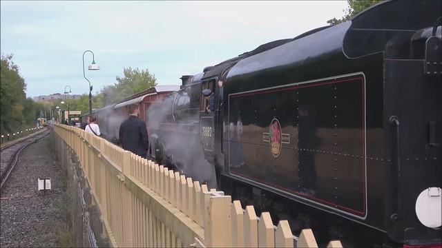 RD24639(vid).  Bluebell Railway Giants of Steam 2022, part 14.