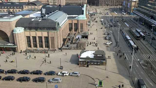 Time lapse of the Helsinki Railway Station