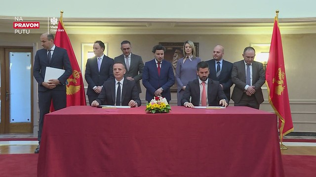 Potpisan Aneks IV ugovora za izgradnju luksuznog hotela Jadran u Ulcinju (07.04.2023.)