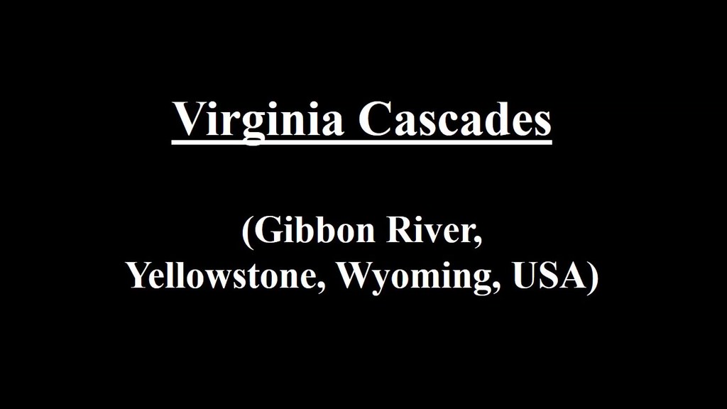 Virginia Cascades (Yellowstone, Wyoming, USA) 6