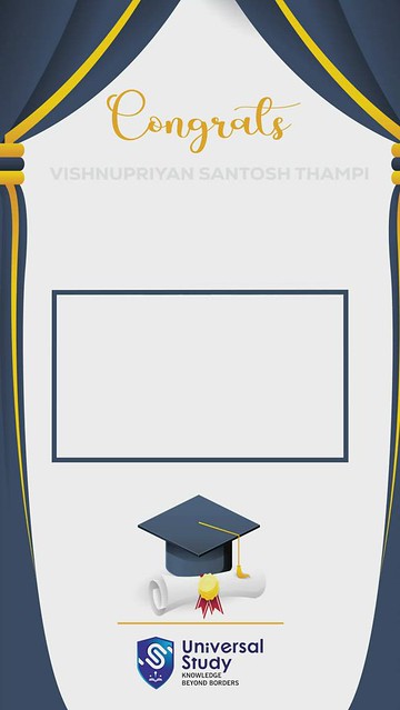 Universal Study (VISHNUPRIYAN SANTOSH THAMPI) Graduation REEL