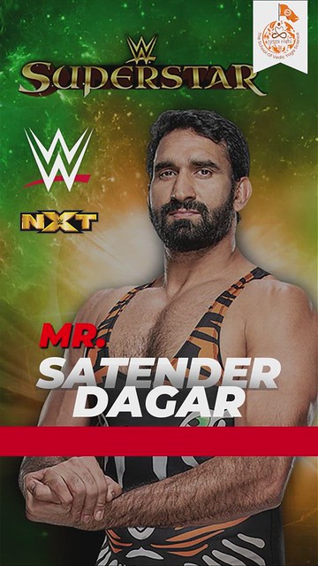 Welcome to our special guest, MR. Satender Dagar, the WWE Wrestling sensation! ‍♂️✨