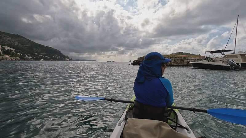 After Ston we get driven to Dubrovnik. First day is a kayak