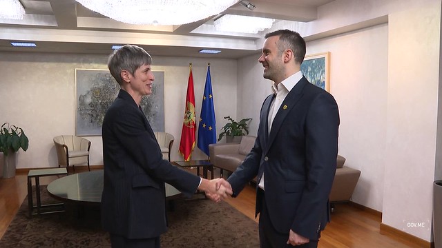 Milojko Spajić - Ekaterina Paniklova, stalna predstavnica UNDP-a u Crnoj Gori - kadrovi