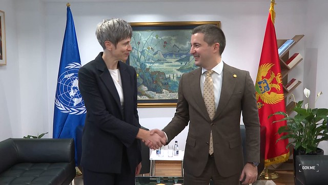 Aleksa Bečić - Ekaterina Paniklova, stalna predstavnica UNDP-a u CG - kadrovi