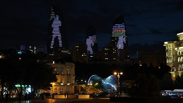 3. Flame Towers, Baku, Azerbaijan