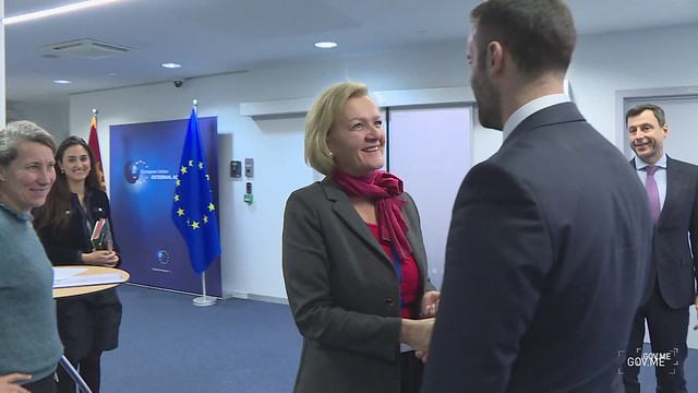 Milojko Spajić - Angelina Ajnhorst, direktorka za Evropu u Evropskoj službi za vanjske poslove