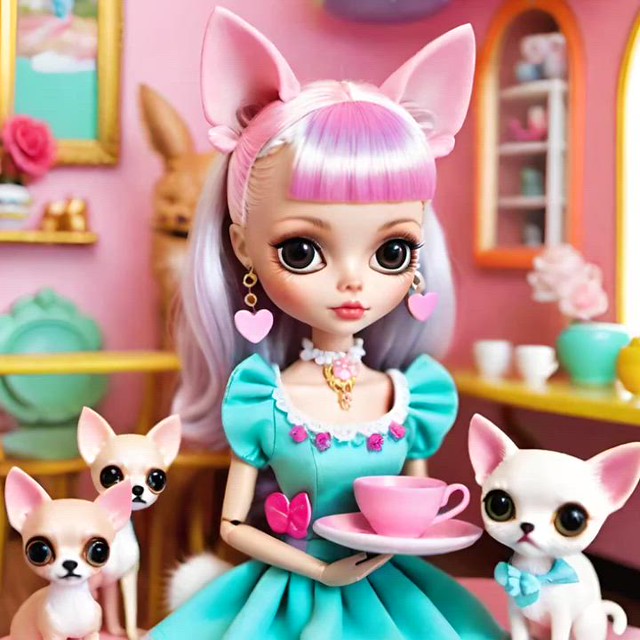 Cat & Chihuahua Cafe video🐱😻☕️