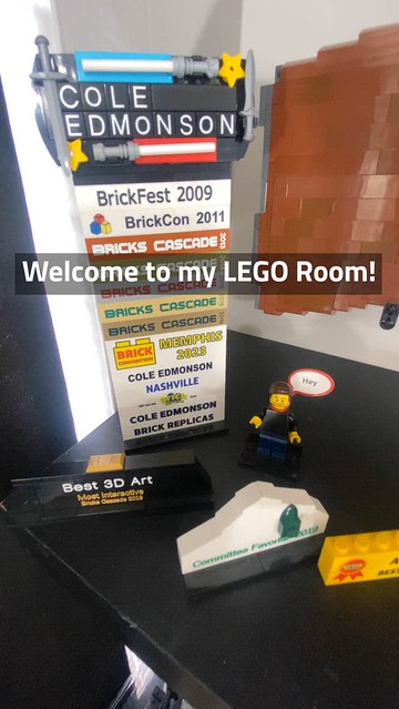 My LEGO Room (January 2024)