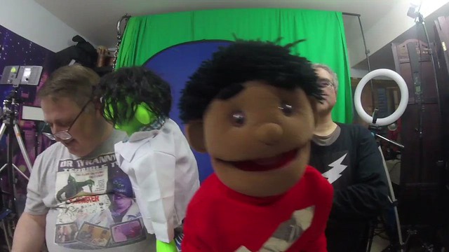 PUPPET BEHIND THE SCENES SHOOT