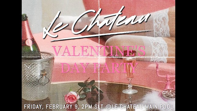 💖🌹 Le Chateau Valentine's Day Party @Le Chateau - Friday February 9 - 2PM SLT