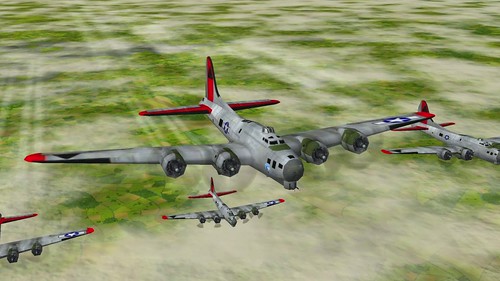 B17: The Mighty 8th Redux (PC) - Tail Gunner Action