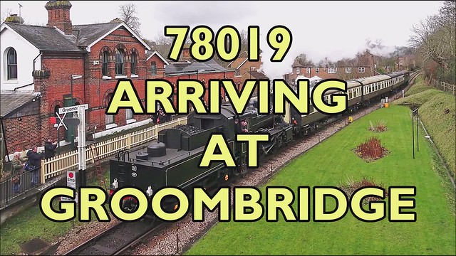 RD26591vid.  78019 arriving at Groombridge.