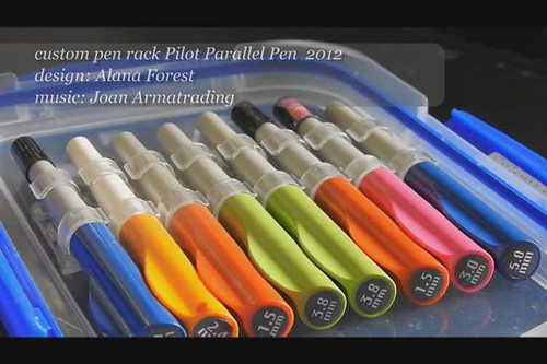 custom pen rack pilot parallel