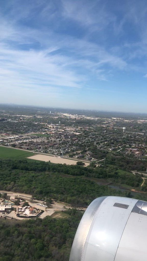 Landing at DFW - March 20, 2024