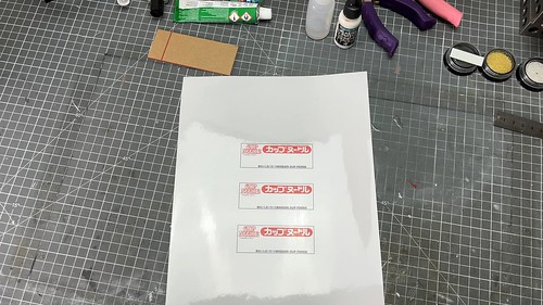 Sticker Transfer Sheet Printing Experiment