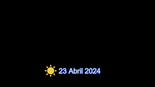 Sol 23 Abril 2024