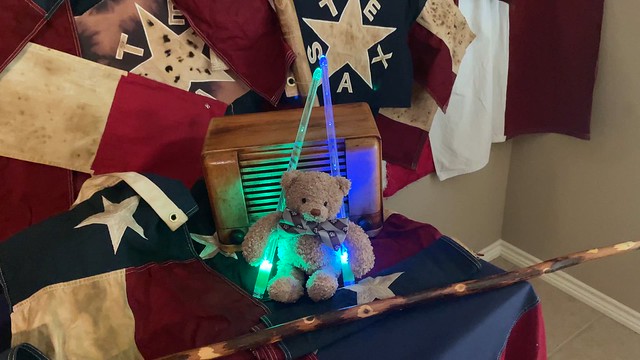 Texas Aggie Bear has gone electric!