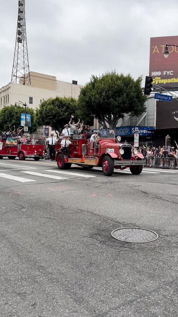 LAFD Chief Crowley Honored as Community Grand Marshal of 2024 L.A. Pride Parade