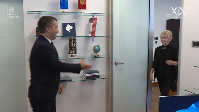 Aleksa Bečić- sastanak sa sestrom ubijenog inspektora Slavoljuba Šćekića - kadrovi