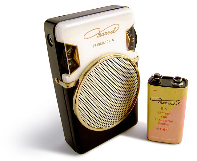 Marvel Transistor Radio model 6YRI5A, c. 1963