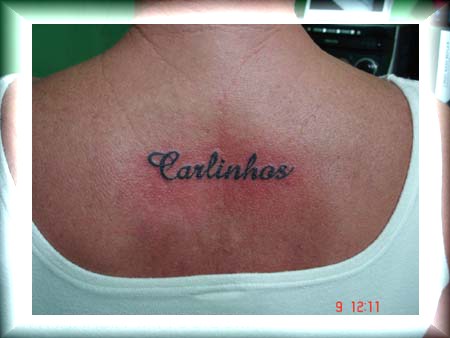 tatuagem nome nas costas 2 - a photo on Flickriver