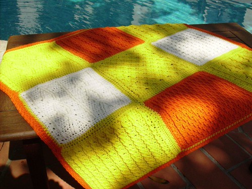 sampler baby blanket | by kokkole