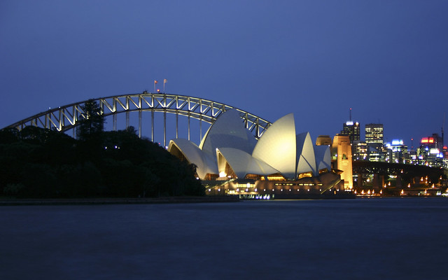 Sydney Opera House by Night, Sydney, Australia