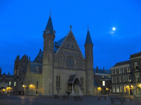 Binnenhof (Den Haag, The Hague, La Haya, La Haye) at Dusk