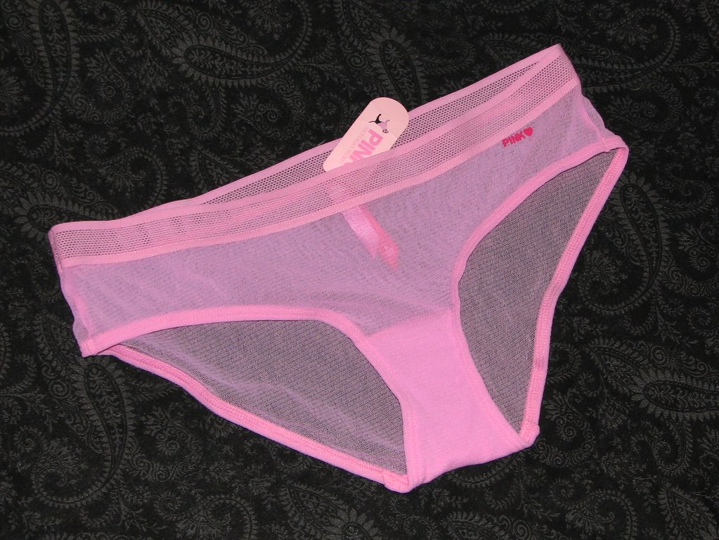 Lost in Translation undies. PINK by Victoria's Secret