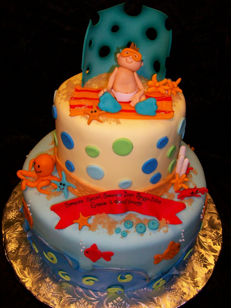 Undersea Baby cake