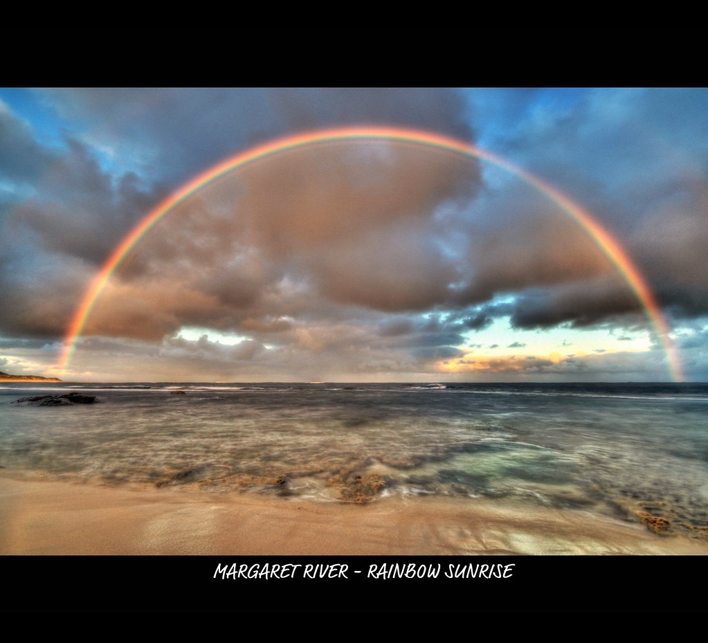 MARGARET RIVER - WESTERN AUSTRALIA - RAINBOW SUNRISE by Wiffsmiff23 AWPF