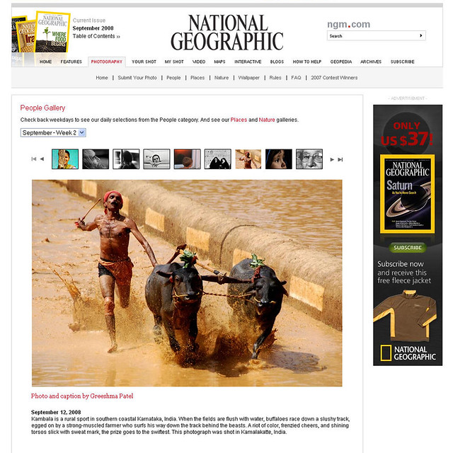 National Geographic International photo contest