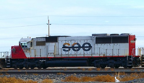 CEFX 6001 | a former SOO SD60 idles before heading towards S… | Flickr