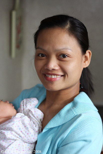 Mother Holding Newborn
