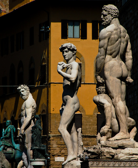 statue di piazza della Signoria