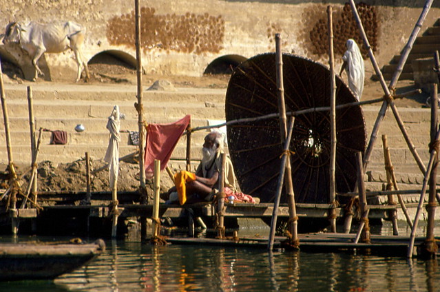 shadu at Gange  Varnasi  India