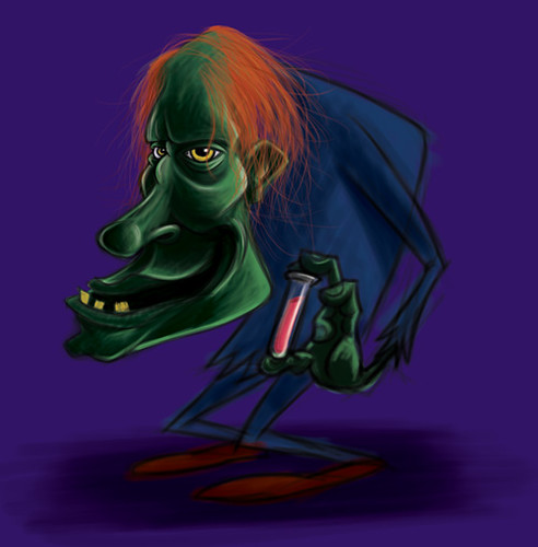 Monster Monday: Cartoon Igor Character Sketch | A drawing of… | Flickr
