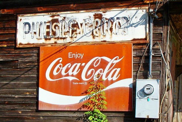 AL, Coosa County-U.S. 231 Phillips Grocery Store Coca~Cola Sign