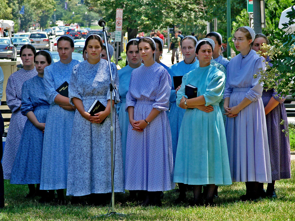 Mennonite Women in Dupont Circle.