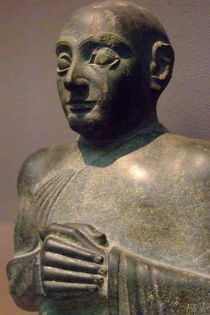 Statue of Gudea King of Lagash 2141-2122 BCE