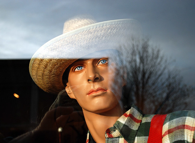 Mannequin In Window