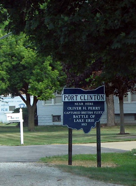 Port Clinton, Ohio, boundary sign